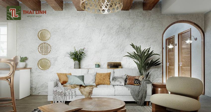 Phong cách thiết kế Rustic